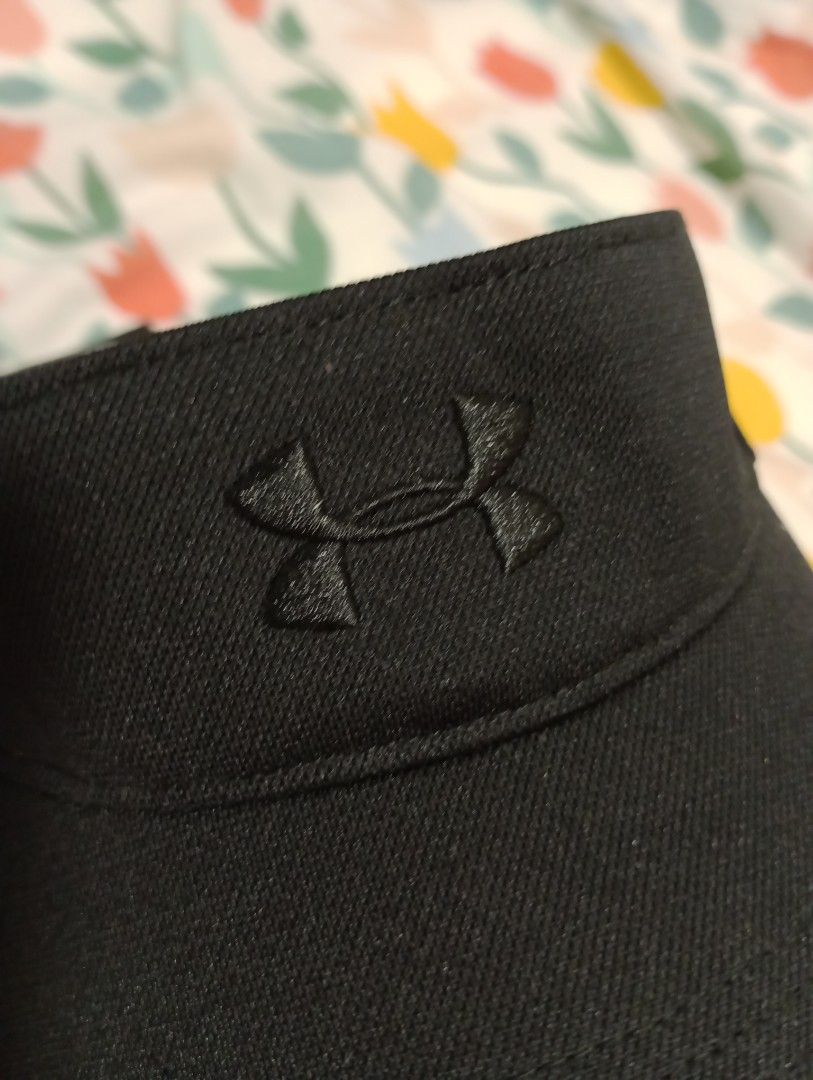 Under Armour Black Visor Cap on Carousell
