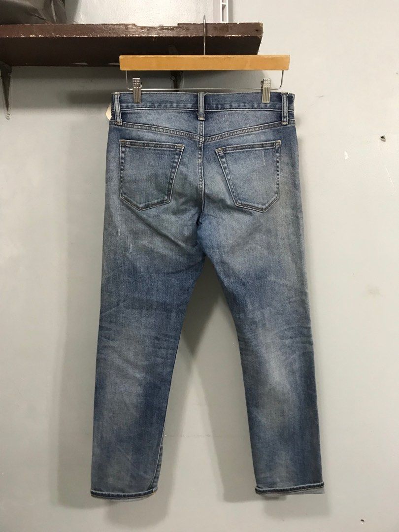 Uniqlo Japanese fabric by Kaihara Selvedge Jeans (Stonewashed) on Carousell