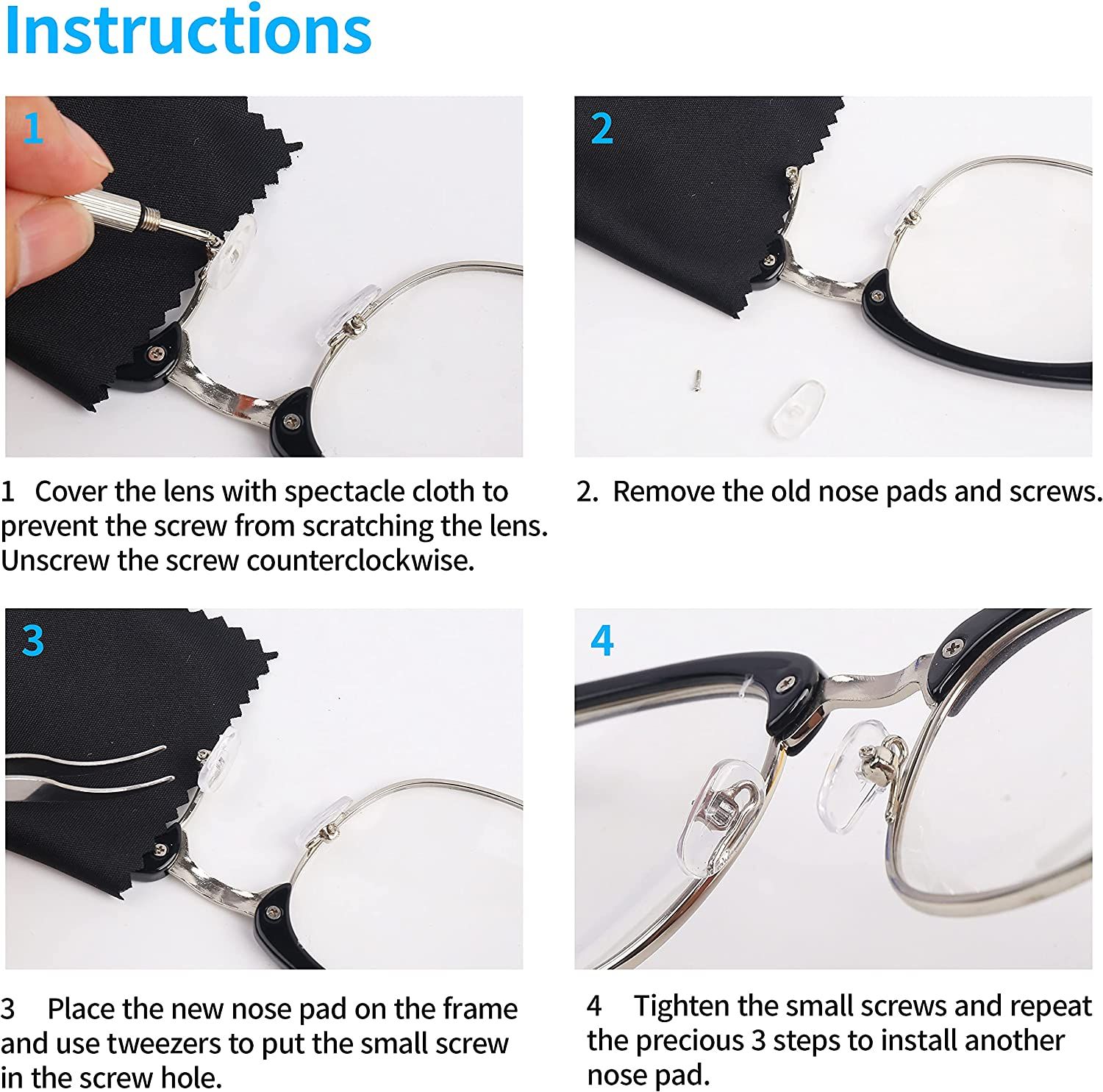 Small screws hot sale for eyeglasses