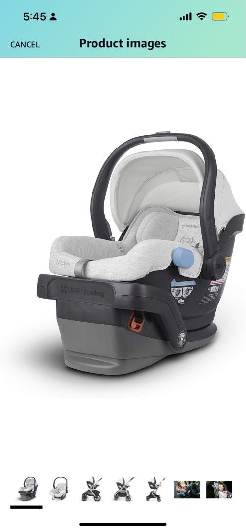 Uppababy mesa online car seat bryce