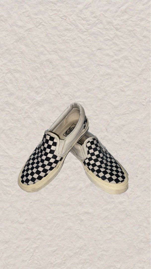 Vans checkerboard on Carousell