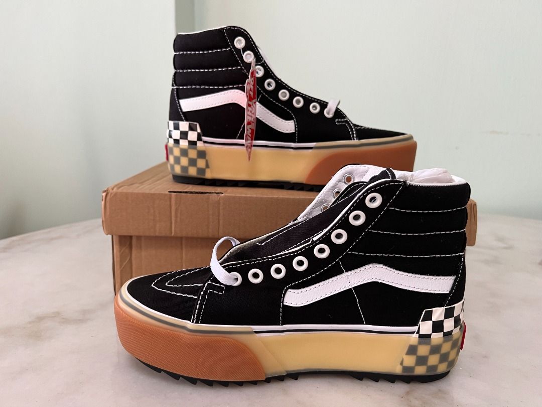 Black high top vans size 5 store