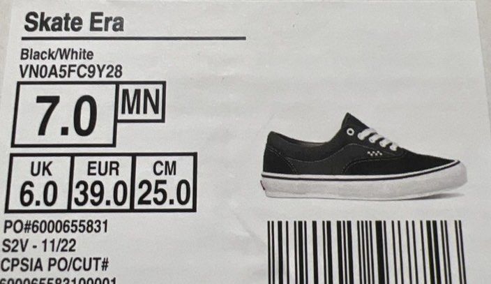 Diferença vans authentic e era deals