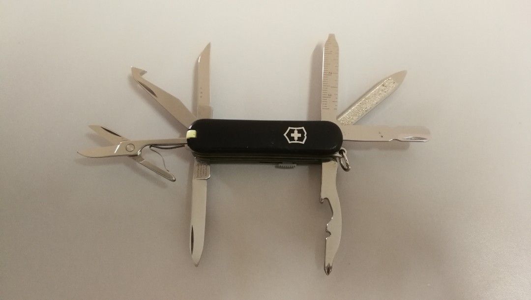 Victorinox minichamp sales black