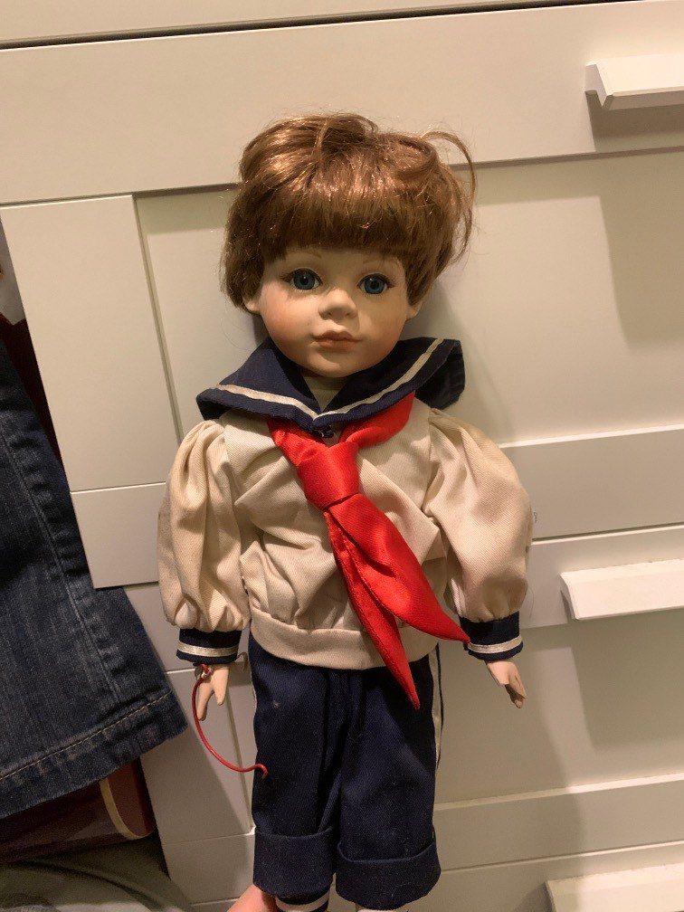 Porcelain boy dolls sale