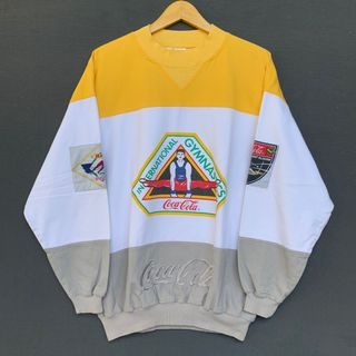 VINTAGE COCA COLA PLYMPIC GYMNASTICS SWEATSHIRT