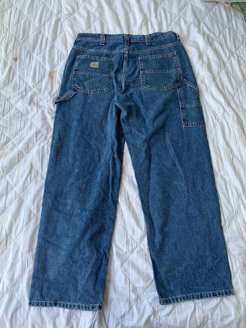 Vintage Lee cooper Carpenter Baggy Jeans, Men's Fashion, Bottoms