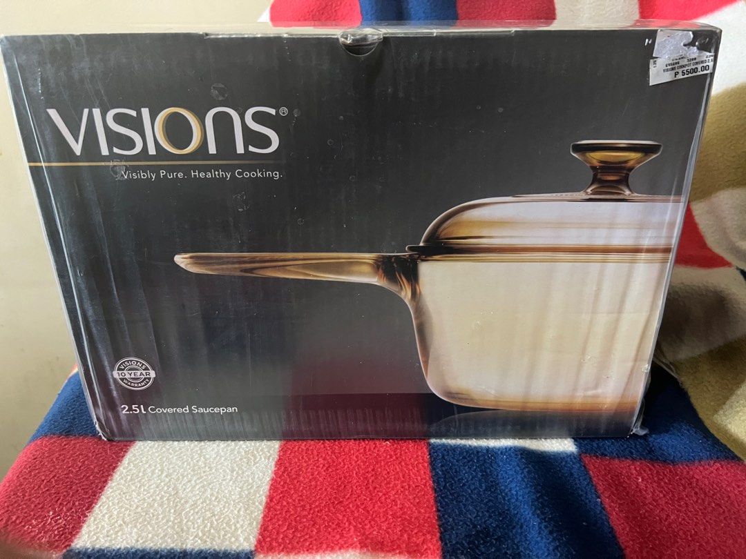 Vision 2.5L (Category: Cookware & Accessories) located in Mandaluyong City. Submitted by samsami10 (Listing ID 1241280632, Image 1). Description: Sealed..