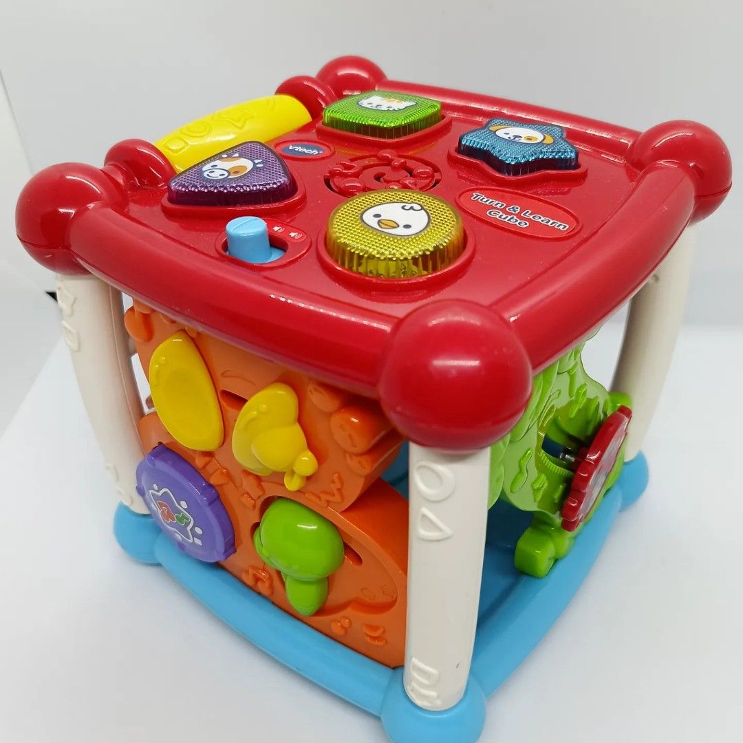 Vtech baby turn best sale and learn cube