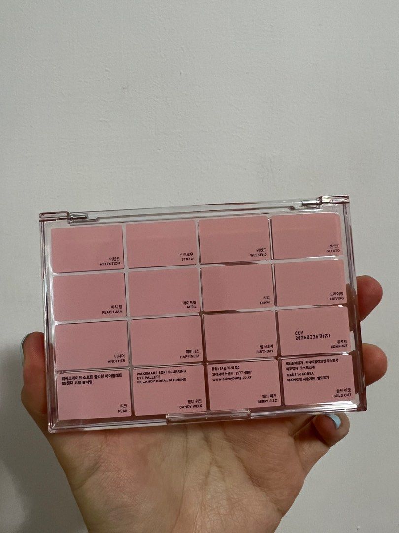 Wakemake Eyeshadow Palette, Beauty & Personal Care, Face, Makeup on ...