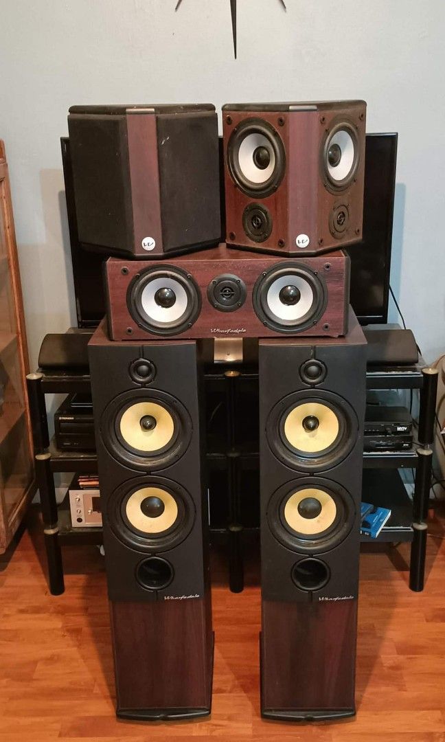 Wharfedale home theatre system on sale