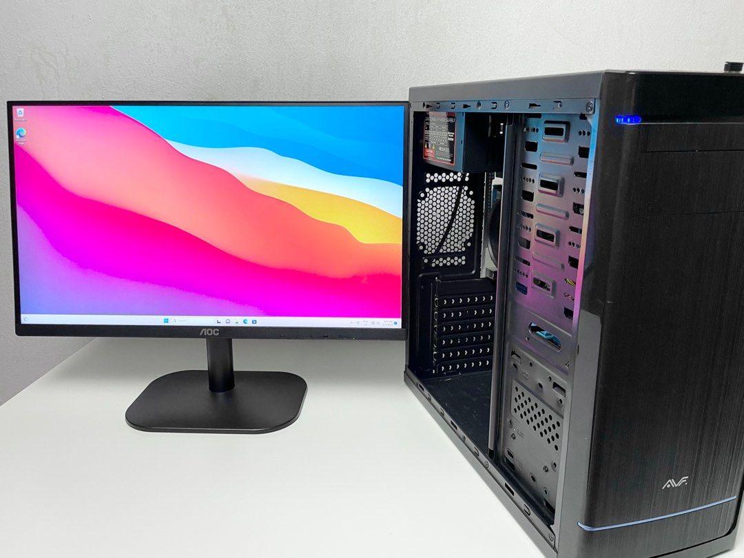 Windows 11 Microsoft Office PC Computer Desktop Set Office Student ...