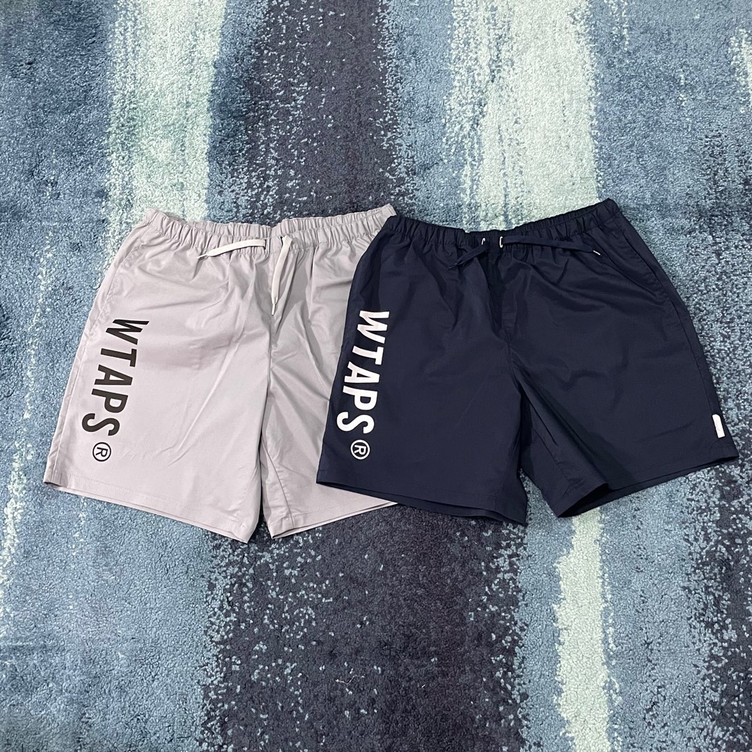 SS WTAPS SPSS SHORTS SIGN NAVY L
