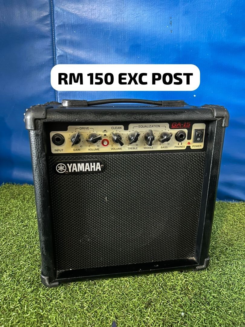 Yamaha Guitar Amplifier, Hobbies & Toys, Music & Media, Music