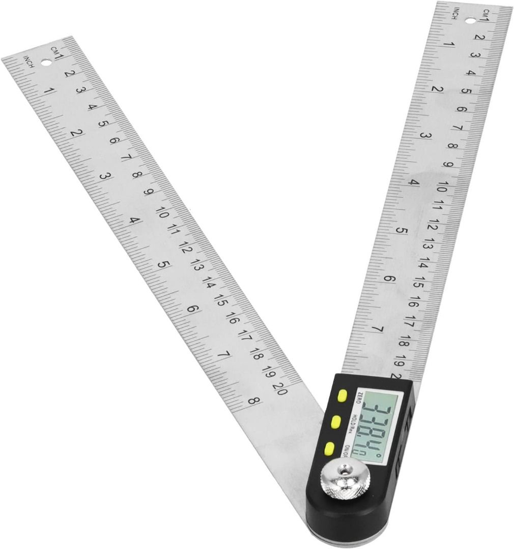1928A 200Mm Stainless Steel Electronic Ruler Scale Angle Calipers