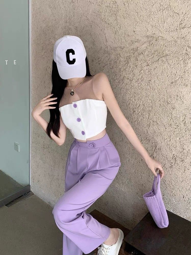 Purple 2 clearance piece outfit