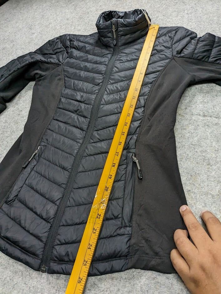 32 HEAT Down Puffer Insulated Winter Jacket Full Zip Size XS