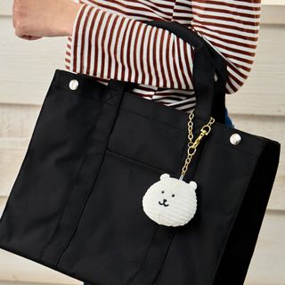 [In Stock📦White Bear Corduroy Keychain] A Series of Corduroy Material White Bears, Take It Out for a Joyful and Relaxed Mood Nagano Kuma Jokebear Head Charm64210053916163110