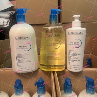 In Stock‼️ French 🇫🇷 BIODERMA Intensive Moisturizing Repair Cream Large 500ml | (Yellow) Sensibio Shower Oil 1000ml | (White) Extra Moisturizing Shower Gel 1000ML64239925969539110