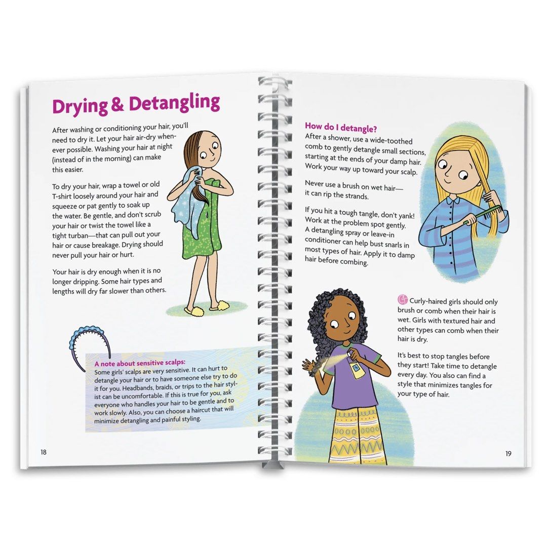 American Girl The Hair Book Hobbies Toys Books