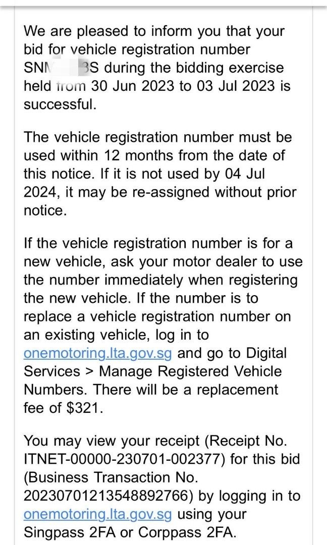 Acquiring VRN Carplate, Handphone Number , UEN, Car Accessories, Car ...