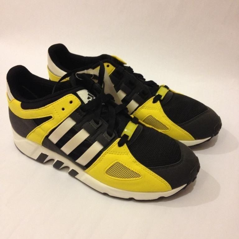 Adidas eqt top white yellow