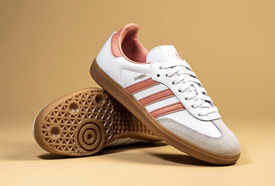 Adidas samba orange stripe clearance