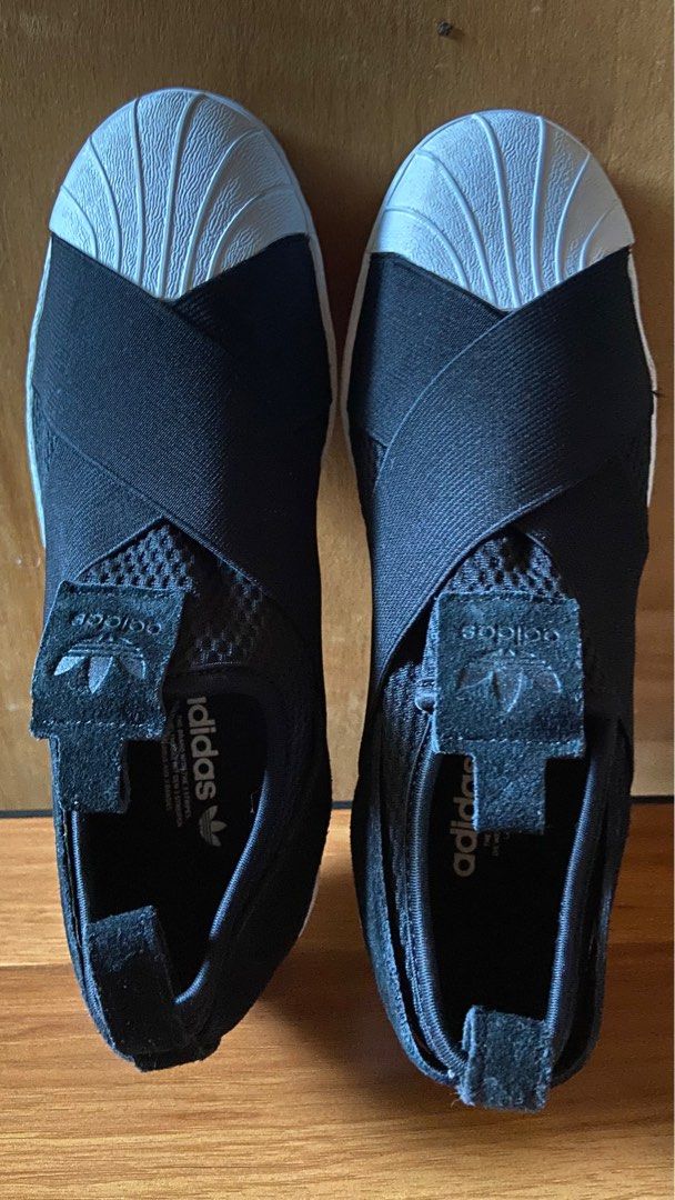 Adidas superstar slip on men Blue 2025