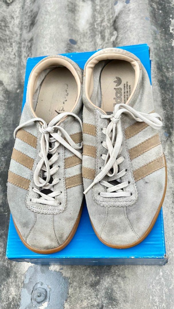 adidas tobacco rivea, Fesyen Pria, Sepatu , Lainnya di Carousell