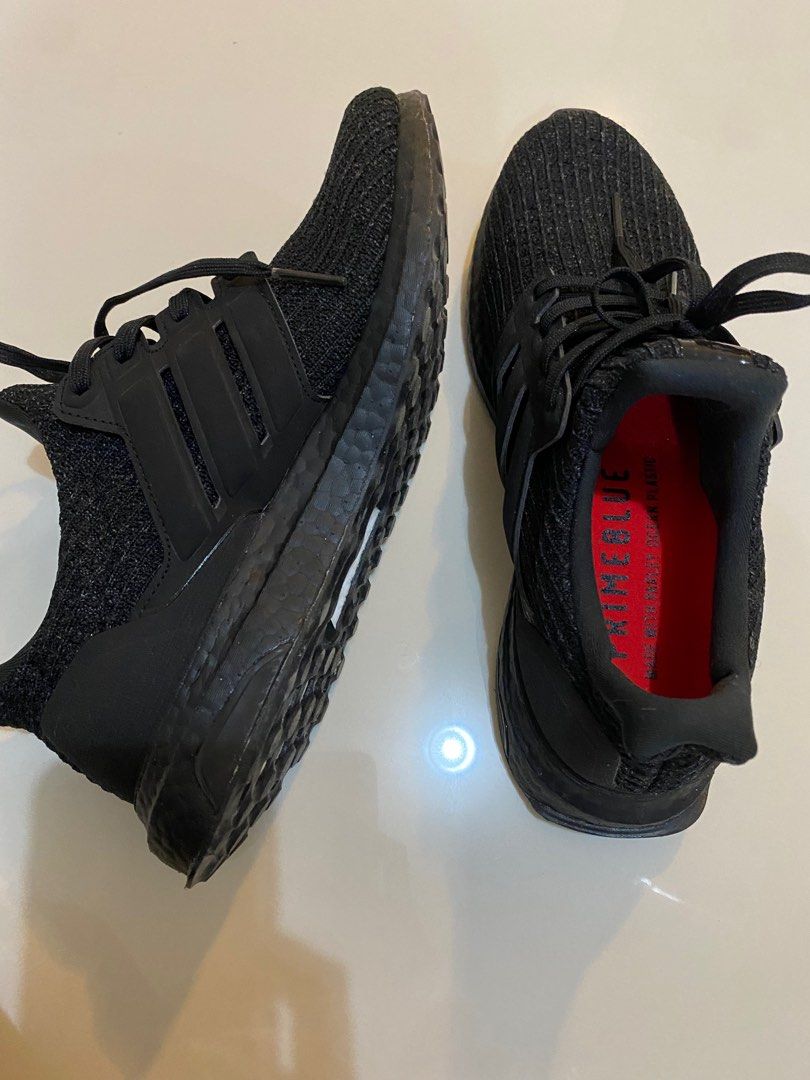 Triple black ultra boost 4.0 red lace online