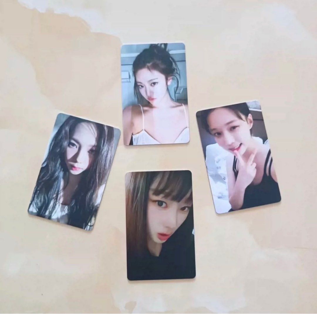 AESPA BANDINA KARINA WINTER NINGNING GISELLE PHOTOCARD PC
