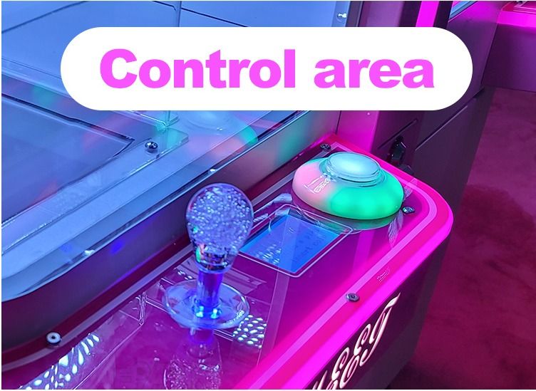Amusement Park Coin Operated 4-player Rubik's Cube Crane Machine Claw ...