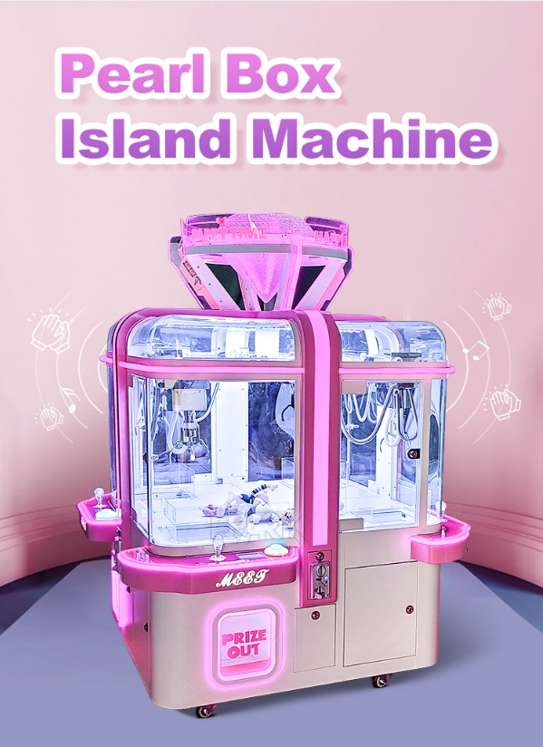 Amusement Park Coin Operated 4-player Rubik's Cube Crane Machine Claw ...