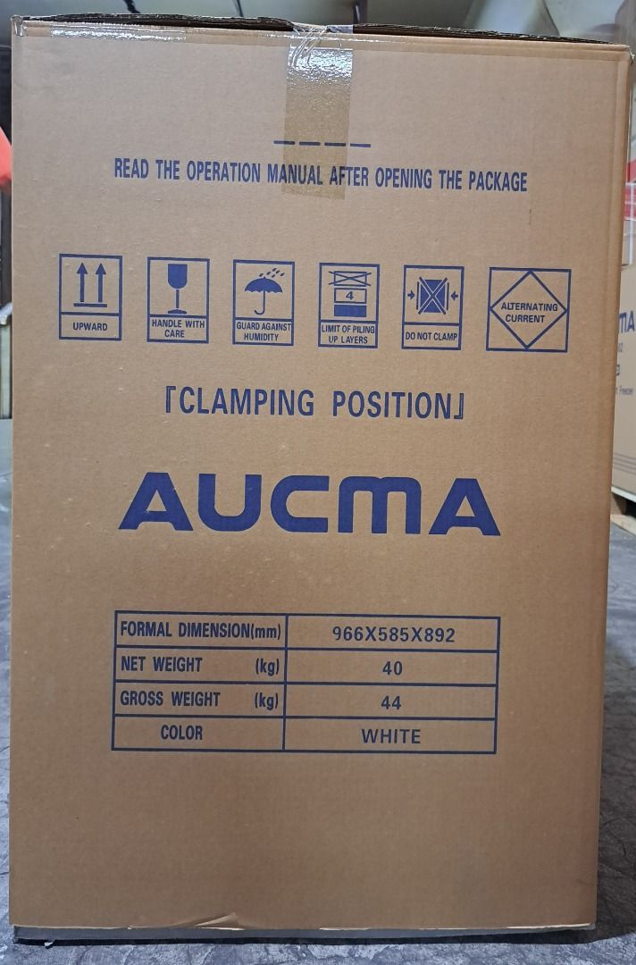 AUCMA Chest Freezer BD-220NA, TV & Home Appliances, Kitchen Appliances ...