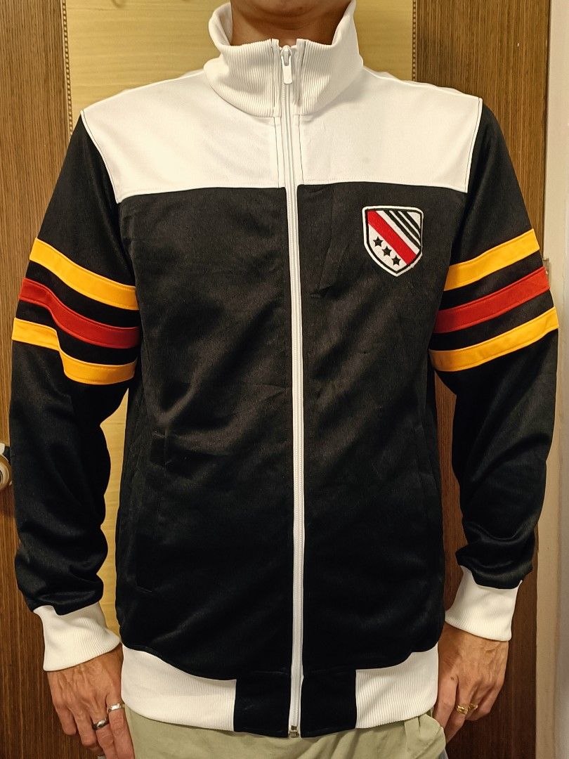 Adidas jacket no hood hotsell