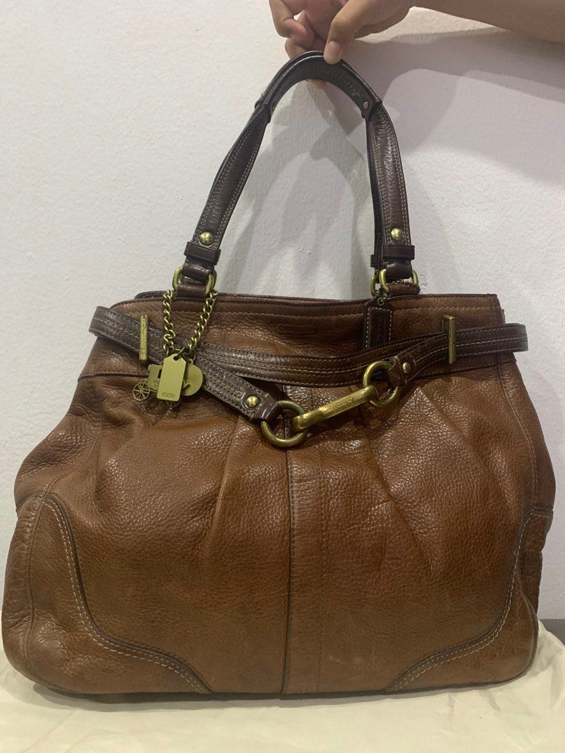 Coach soft cheap leather purse