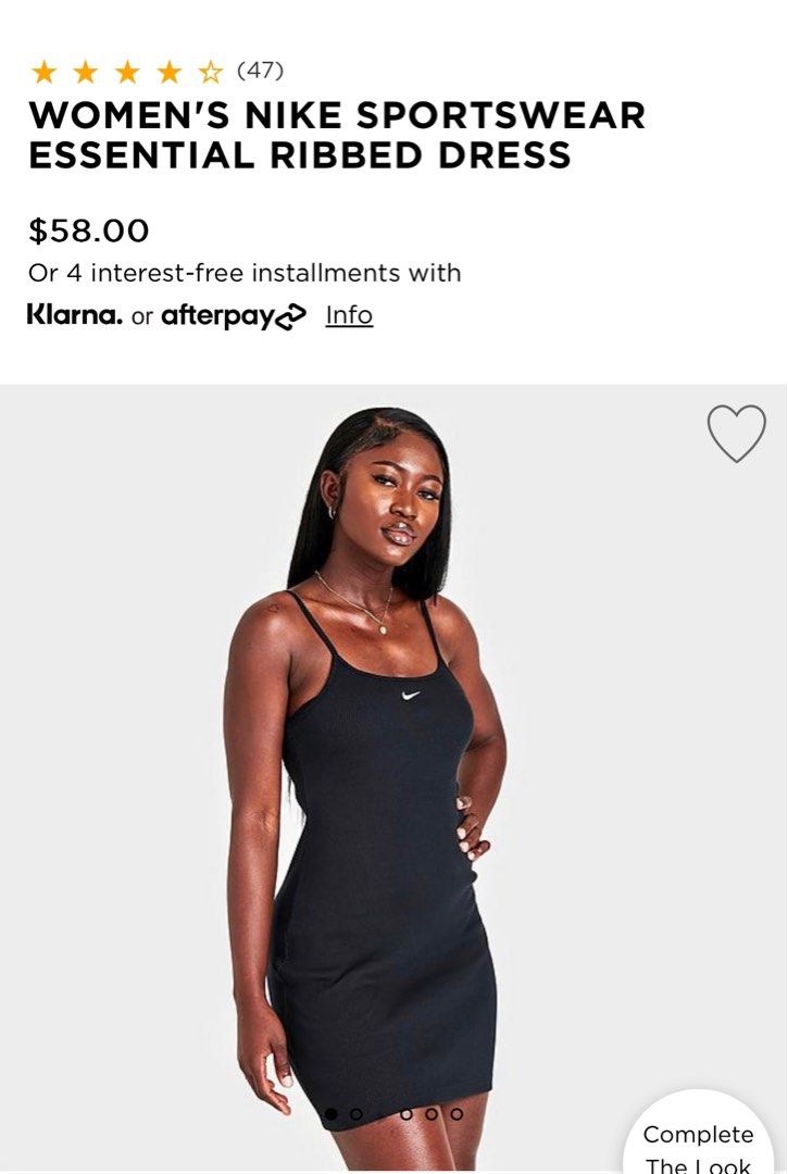 Nike women's ribbed jdi dress online