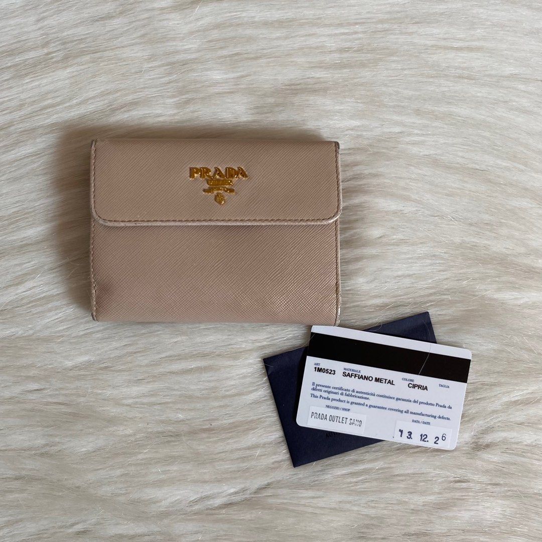 Authentic Prada Card Holder, Luxury, Bags & Wallets on Carousell