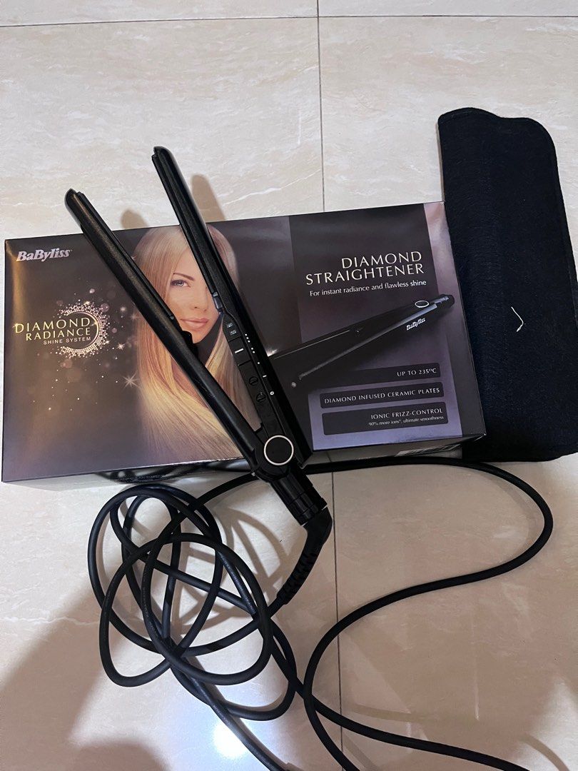 Harga babyliss sales radiance diamond straightener
