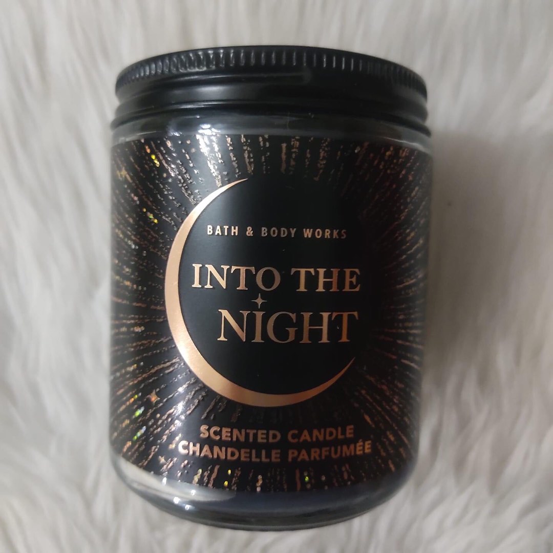 BBW Into the night single wick candle on Carousell