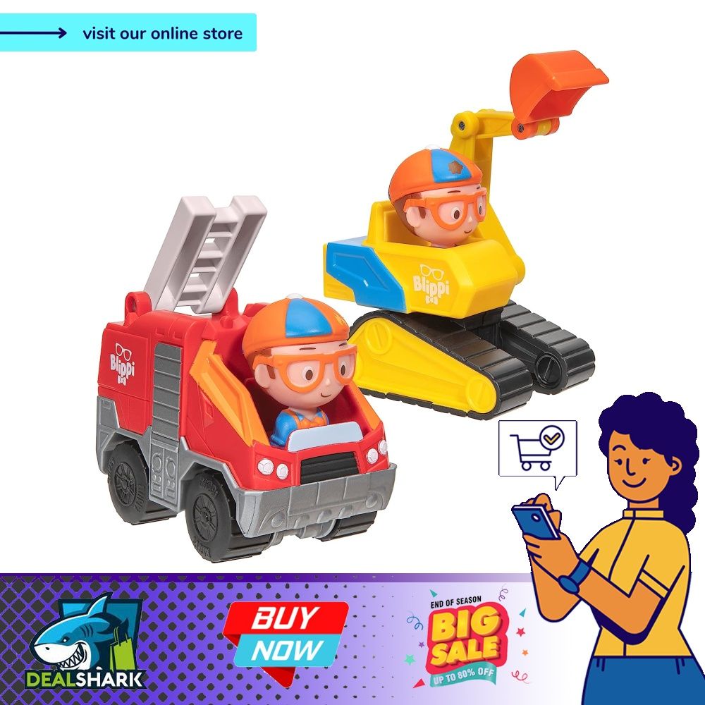 Blippi construction toys cheap
