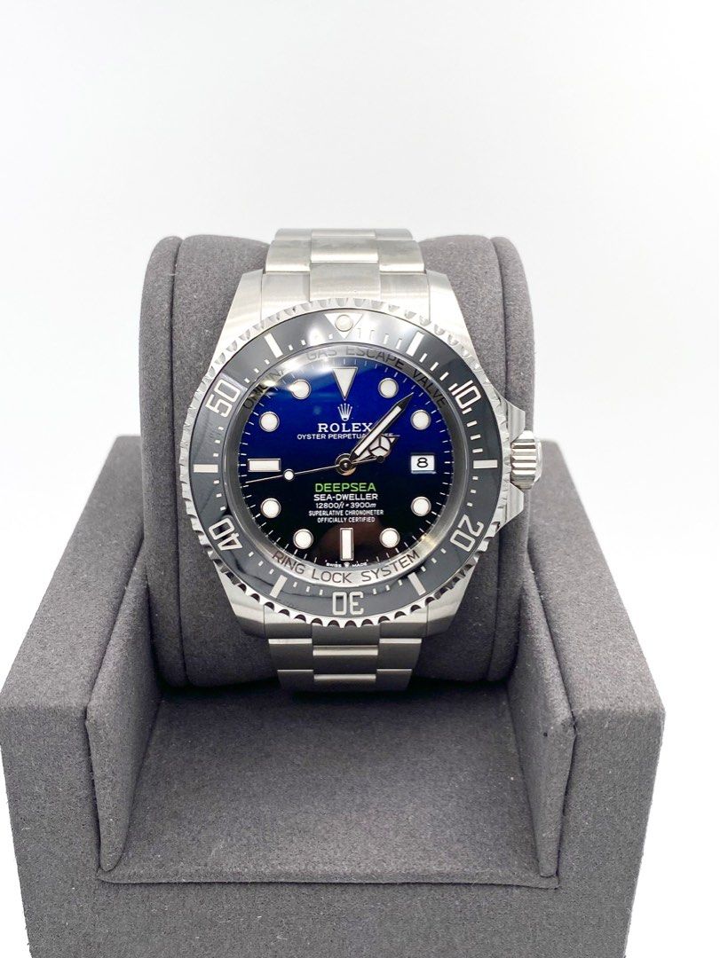 Brand New Jun 2023 Rolex Deepsea Sea Dweller James Cameron Blue Dial ...