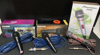 BRANDED HEAVY DUTY WIRED MICROPHONES