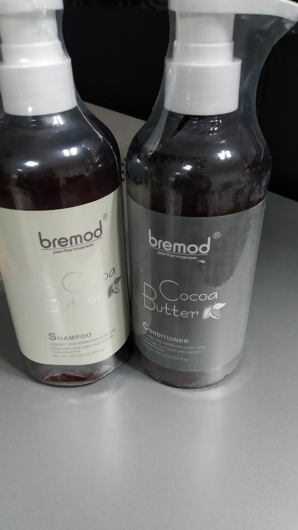 BREMOD SHAMPOO & CONDITIONER - WHOLESALE (Category: Bath) located in Quezon City. Submitted by uno_store (Listing ID 1241601247, Image 1). Description: !! BREMOD TRENDING SHAMPOO & CONDITIONER !! TRENDING LALO NA SA TIKTOK! 🖤 !! WHOLESALE !! PANG NEGOSYO DEALS TRENDING 100% LEGIT scents: cocoa butter Minimum order: 2 boxes shampoo P 6480 2 boxes conditioner P 6480 TOTAL 12960 ARE YOU SUFFERING FROM: 👋 hair fall? 👋 dry/dull hair ? 👋 damaged ha
