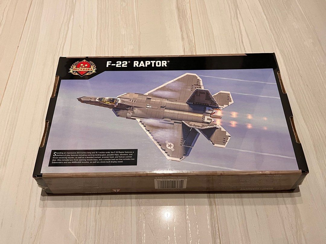 Brickmania f 22 discount raptor