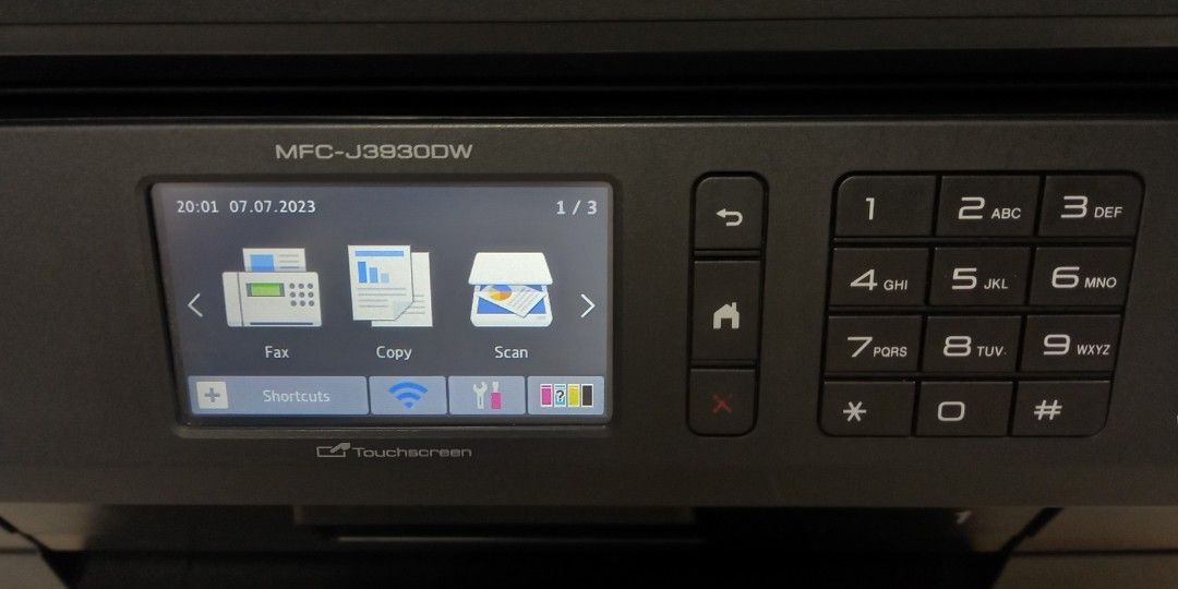 Brother A3 Printer MFC-J3930DW (Can double side Copy, Scan & Print)(Come with original brother cartridge, ink can be refill)( Can copy,scan & print A3), Computers & Tech, Printers, Scanners & Copiers on