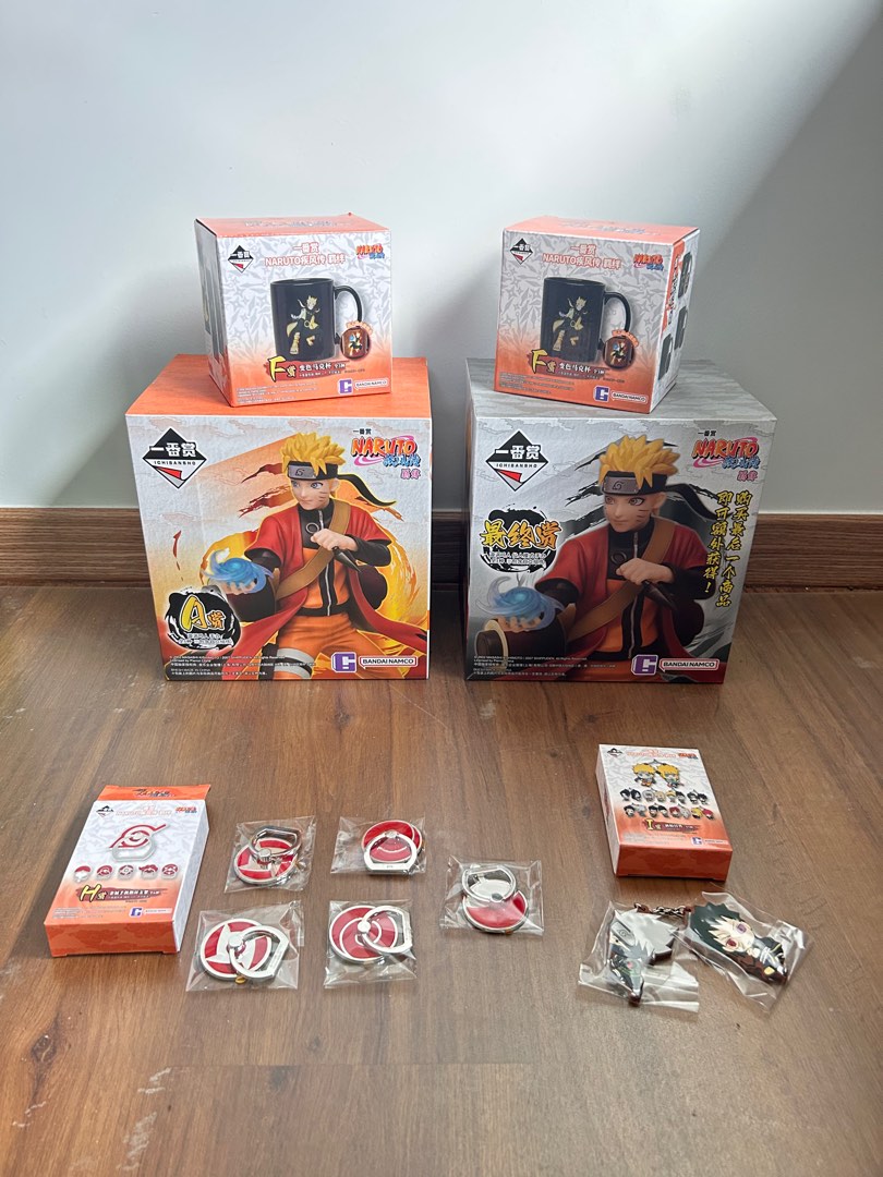 Set) Ichiban Kuji Naruto - Naruto Uzumaki et Minato Namikaze
