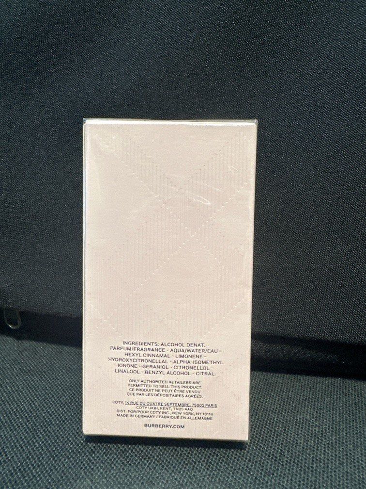 Burberry Brit Sheer EDT 50ml Beauty Personal Care Fragrance