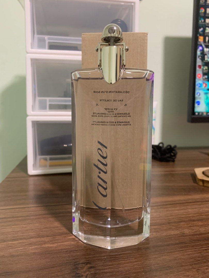 Cartier declaration hotsell parfum tester