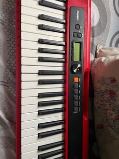 Casio CT S200 Red Keyboard